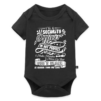 Security Officer I am A Security Officer - Baby Premium short-sleeve bodysuit - black - Front
