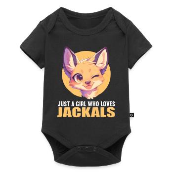 Schakale Schakal - Baby Premium Kurzarmbody - Schwarz - Vorne