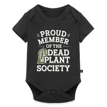 DIY Garden Fights, Gardening, Humor, Plants - Baby Premium short-sleeve bodysuit - black - Front