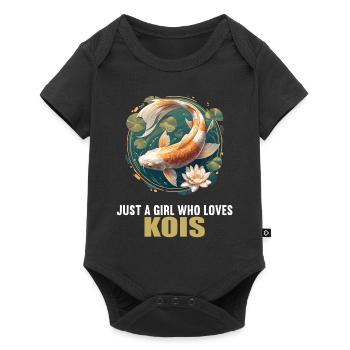 Koi Koi Carpe - Body à manches courtes Premium Bébé - noir - Devant