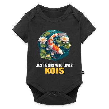 Koi Koi Carpe - Body à manches courtes Premium Bébé - noir - Devant