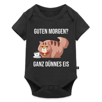 Idée cadeau Bad Morning Very Thin - Body à manches courtes Premium Bébé - noir - Devant