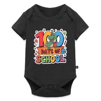 100th Day Of School 100 Day Of School Kids - Baby Premium short-sleeve bodysuit - black - Front