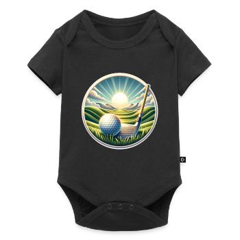 Gulf - Baby Premium short-sleeve bodysuit - black - Front
