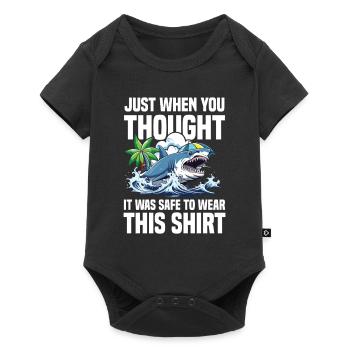 Just When You Thought It Was Safe - Baby Premium Kurzarmbody - Schwarz - Vorne