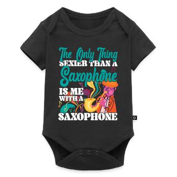 Les saxophones : la seule chose plus sexy - Body à manches courtes Premium Bébé - noir - Devant