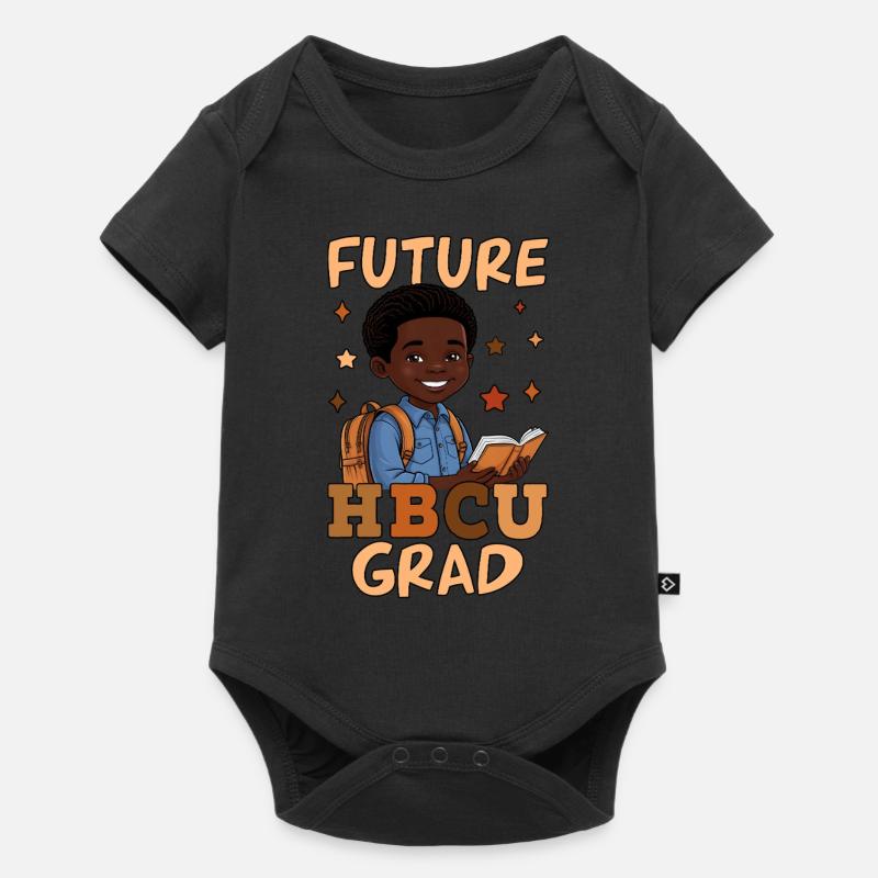 Future HBCU Grade - Baby Premium short-sleeve bodysuit - black