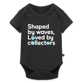 Sea Glass Hunters Collect Marine Treasures - Baby Premium short-sleeve bodysuit - black - Front