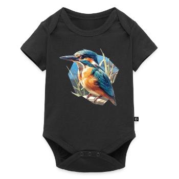 Kingfishers Kingfisher - Baby Premium short-sleeve bodysuit - black - Front