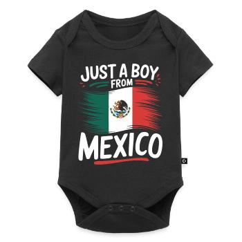Mexico Mexico Mexican Spanish - Baby Premium short-sleeve bodysuit - black - Front