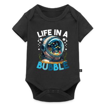 Aquarium Aquatics - Baby Premium short-sleeve bodysuit - black - Front