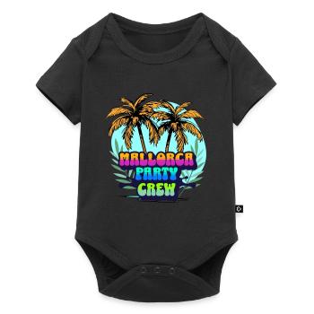Mallorca Party Crew - Body à manches courtes Premium Bébé - noir - Devant