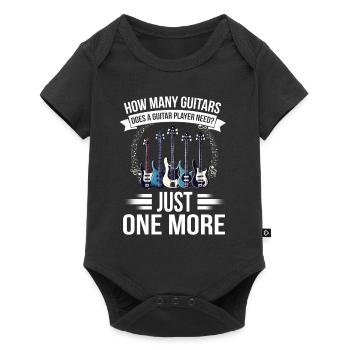 Bass Guitarist Guitarist Electric Guitar - Baby Premium short-sleeve bodysuit - black - Front