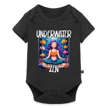 Aquarium Aquatics - Baby Premium short-sleeve bodysuit - black - Front