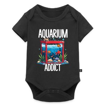 Aquarium Aquatics - Baby Premium short-sleeve bodysuit - black - Front