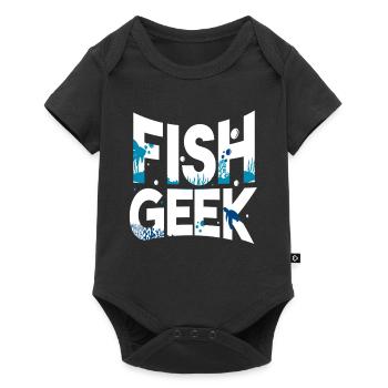 Aquarium Aquatics - Baby Premium short-sleeve bodysuit - black - Front