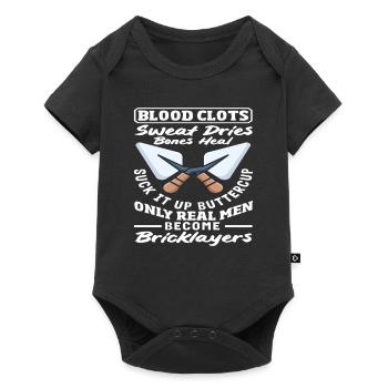 Mason Blood Clots Sweat Dries Bones - Baby Premium short-sleeve bodysuit - black - Front