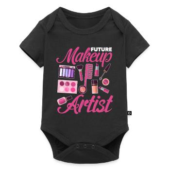 Future Makeup Artist Stylist Cosmetics Skin - Baby Premium Kurzarmbody - Schwarz - Vorne