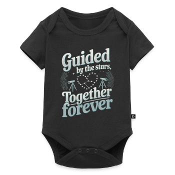 Stargazing For Couples Romantic Nights - Baby Premium short-sleeve bodysuit - black - Front