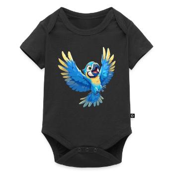 Macaw's Era - Baby Premium short-sleeve bodysuit - black - Front