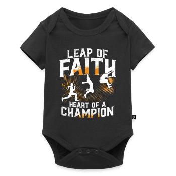 Long Jump Long Jump - Baby Premium short-sleeve bodysuit - black - Front