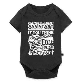 Assistant Occupational Therapist - Baby Premium short-sleeve bodysuit - black - Front