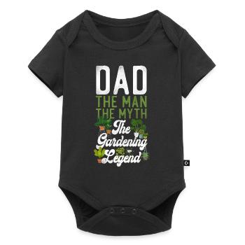 Plant Lover Gardening Dad Dad The - Baby Premium short-sleeve bodysuit - black - Front