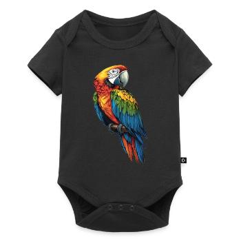 Macaw's Era - Baby Premium short-sleeve bodysuit - black - Front