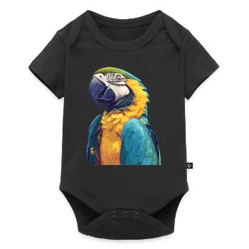 Macaw's Era - Baby Premium short-sleeve bodysuit - black - Front