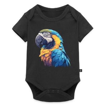 Macaw's Era - Baby Premium short-sleeve bodysuit - black - Front