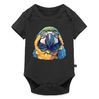 Macaw's Era - Baby Premium short-sleeve bodysuit - black - Front