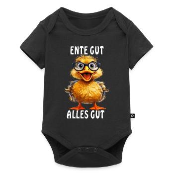 CANARD BON TOUT BON - Body à manches courtes Premium Bébé - noir - Devant
