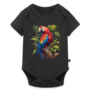 Macaw's Era - Baby Premium short-sleeve bodysuit - black - Front