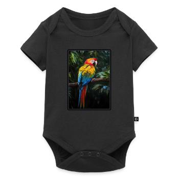 Macaw's Era - Baby Premium short-sleeve bodysuit - black - Front