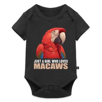 Macaw's Era - Baby Premium short-sleeve bodysuit - black - Front