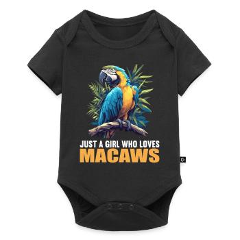 Macaw's Era - Baby Premium short-sleeve bodysuit - black - Front