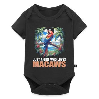 Macaw's Era - Baby Premium short-sleeve bodysuit - black - Front