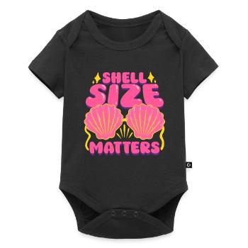 Shell Collector Shells La taille des coques compte - Body à manches courtes Premium Bébé - noir - Devant