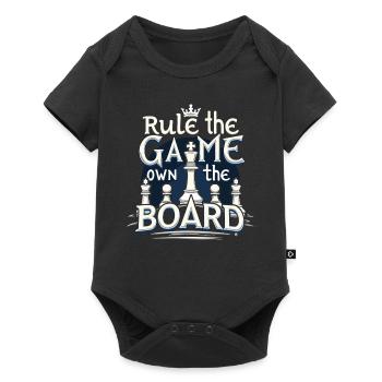 Chess Tacticians Strategy Masters Tactical - Baby Premium short-sleeve bodysuit - black - Front