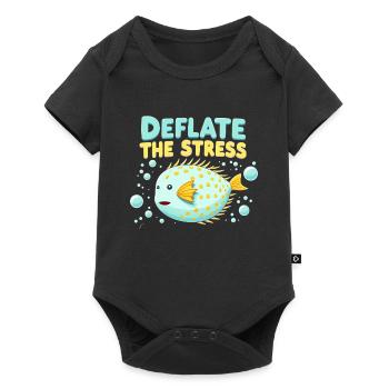 Puffer fish marine life enthusiast Quirky - Baby Premium short-sleeve bodysuit - black - Front