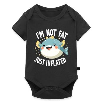 Puffer fish marine life enthusiast Quirky - Baby Premium short-sleeve bodysuit - black - Front