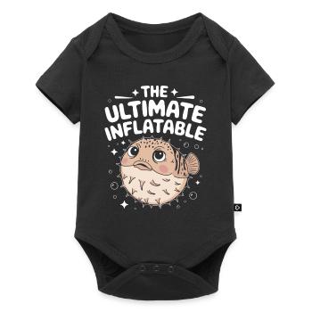 Puffer fish marine life enthusiast Quirky - Baby Premium short-sleeve bodysuit - black - Front