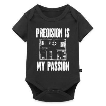 Architect Architecture Gift Architecture Student - Baby Premium short-sleeve bodysuit - black - Front