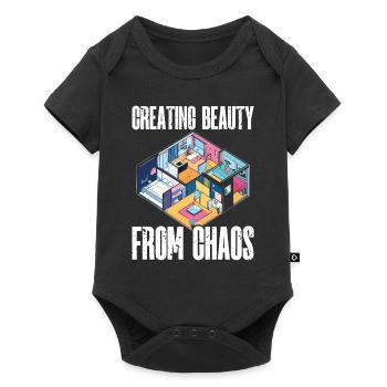 Architect Architecture Gift Architecture Student - Baby Premium short-sleeve bodysuit - black - Front