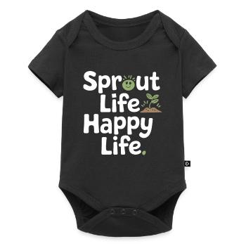 Plant Collector for Houseplant Collectors in the - Baby Premium short-sleeve bodysuit - black - Front