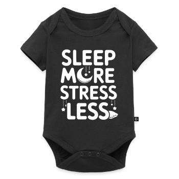 Sleep Hygiene Enthusiasts, Restful Nights, - Baby Premium short-sleeve bodysuit - black - Front