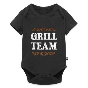 Grill Crew - Baby Premium short-sleeve bodysuit - black - Front