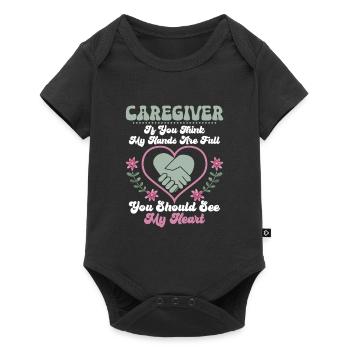 Caregiver If You Think My Hands Are Full Carer Car - Baby Premium short-sleeve bodysuit - black - Front