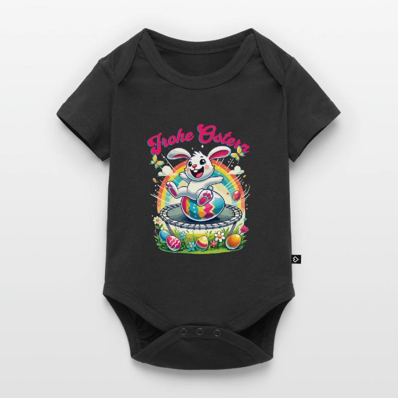 Easter Happy Easter Easter Bunny Easter Egg Spring Baby Premium short-sleeve bodysuit