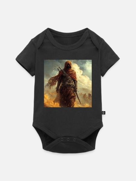 Indisch - Baby Premium Kurzarmbody - Schwarz